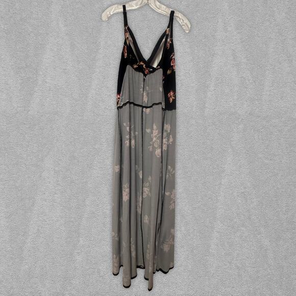 Nine Britton Willow floral maxi dress black – 1X - Picture 7 of 8